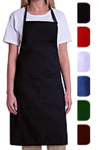 Bib apron with waist - bib,